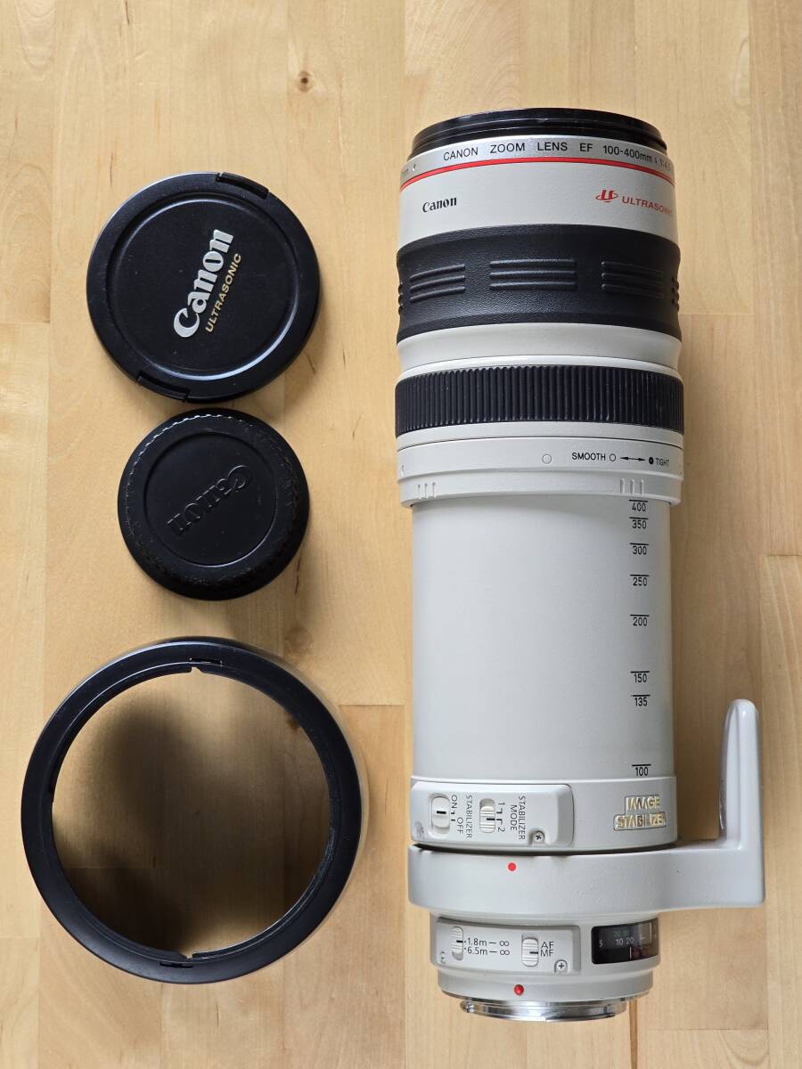 [良品] Canon EF100-400mm F4.5-5.6L IS USM / キヤノンEFマウント / フルサイズ_画像1