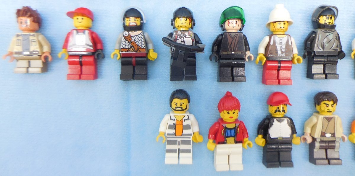 ホビー レゴ LEGO フィグ ミニフィグ 100個 まとめて ジャンク /スターウォーズ、ジャバ・ザ・ハット など ※バラのパーツおまけですの画像8