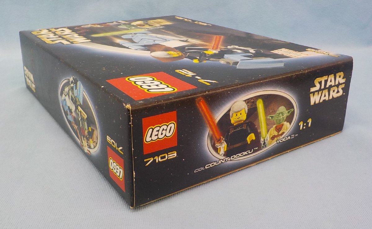  Lego block LEGO 7103 Star Wars STARWARS records out of production out of print JEDI DUEL unopened 