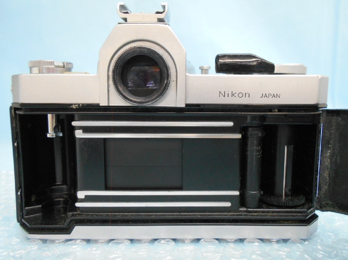 Nikon ニコン Nikomat ニコマート FTN フィルム一眼レフカメラ/ Nikkor/内部汚れあり・ジャンク・シャッター切れます_画像6