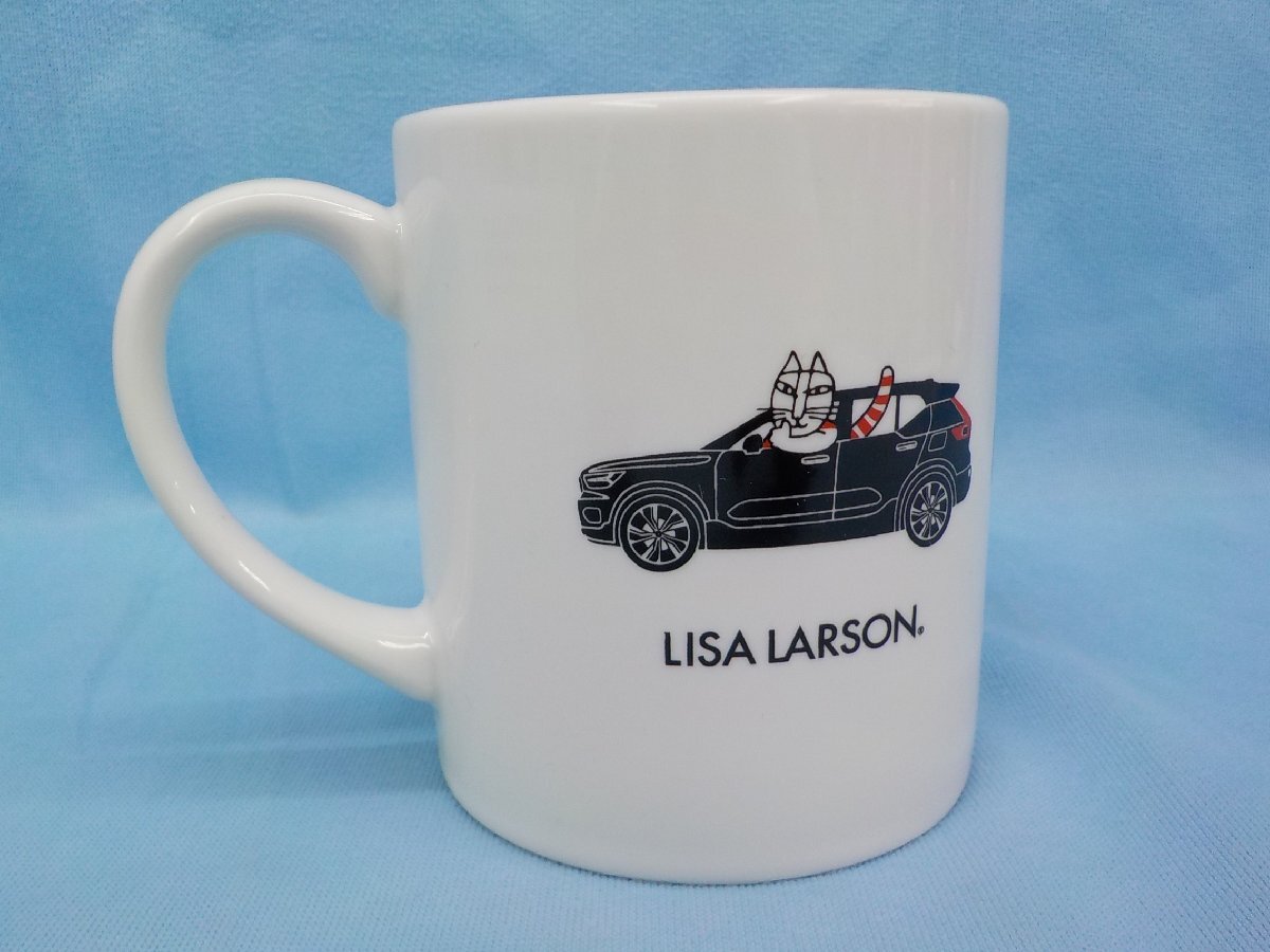  mug unused VOLVO Volvo LISA LARSON Lisa la-son cat character ceramics made mug 