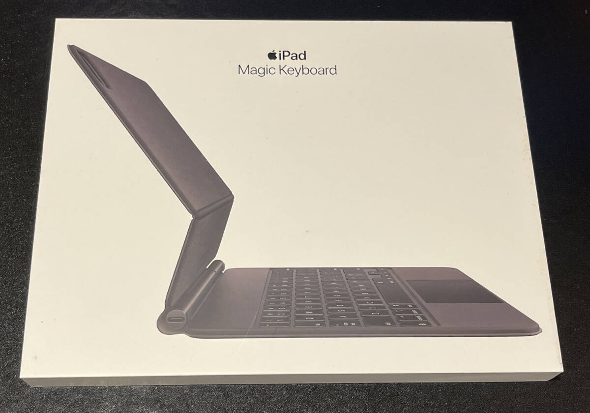 純正Apple Magic Keyboard MXQT2J/A （ブラック）iPad Air（第4世代）、11インチiPad Pro（第2世代）用 送料無料！_画像1
