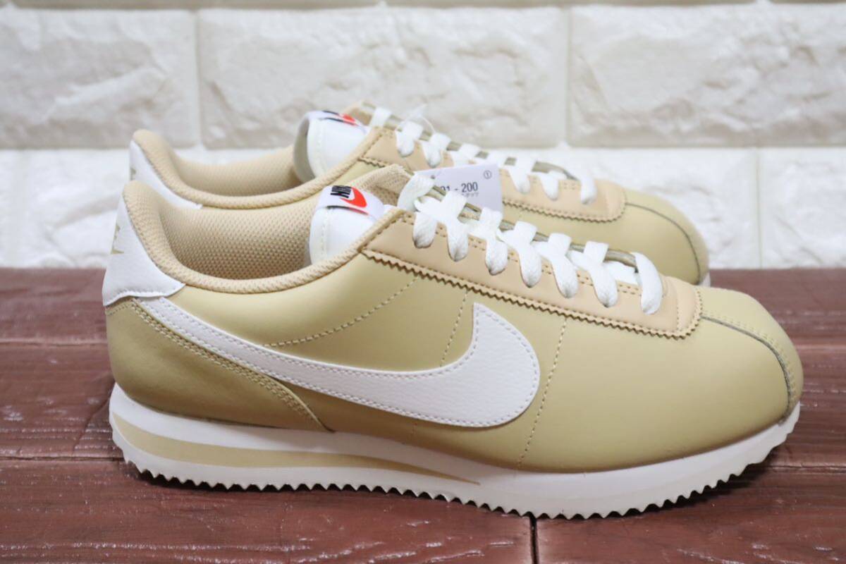 新品 23.5㎝ ナイキ　NIKE W CORTEZ ウィメンズ　コルテッツ　レディース　スニーカー　SESAME SAIL WHITE