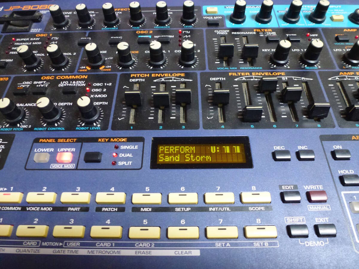 ◆Roland　JP-8080　アナログ・モデリングシンセサイザー　音源モジュール　ローランド　トランス　エレクトロ　EDM_画像2