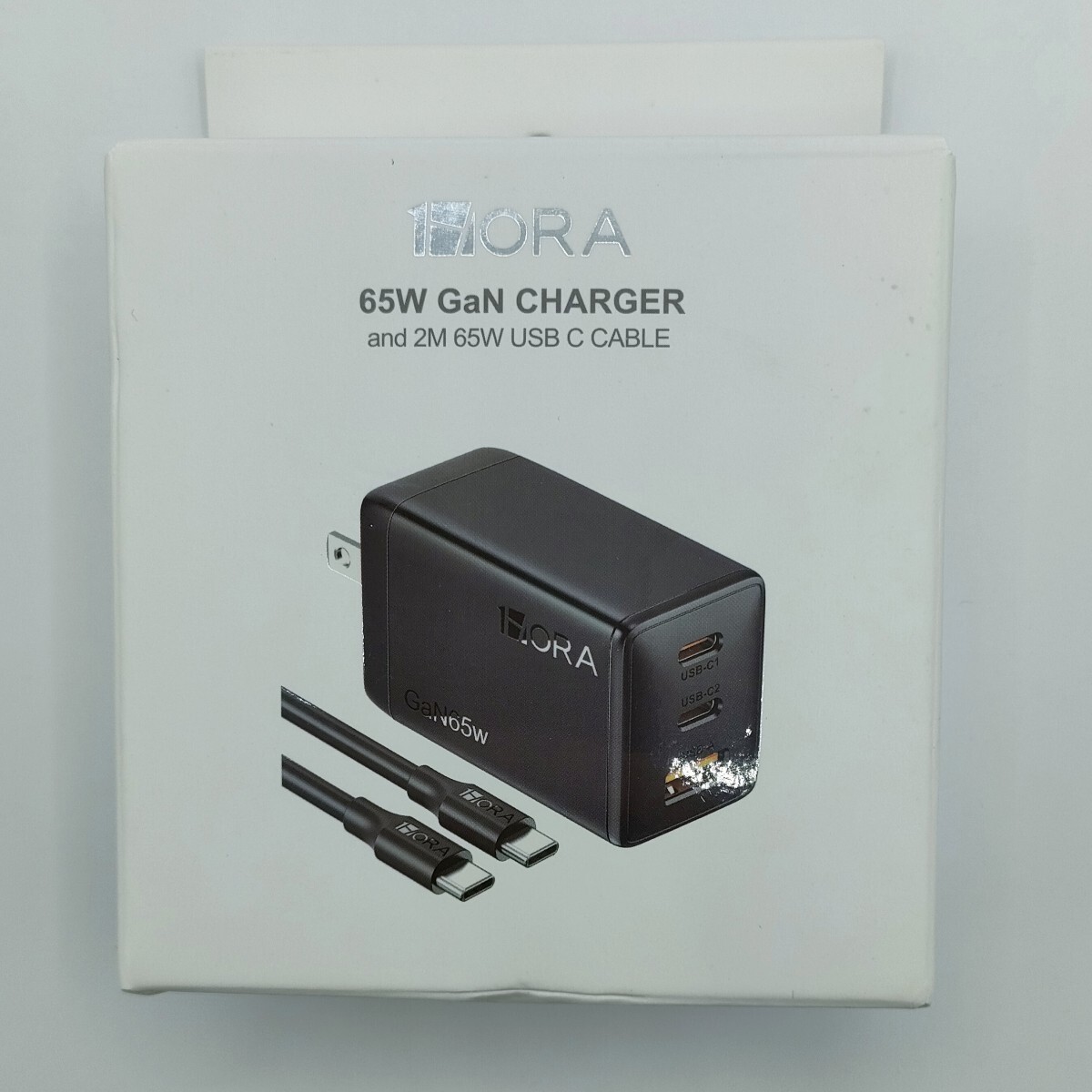 1HORA 65W GaN type-c 急速充電 USB充電器 USB-C PD_画像5