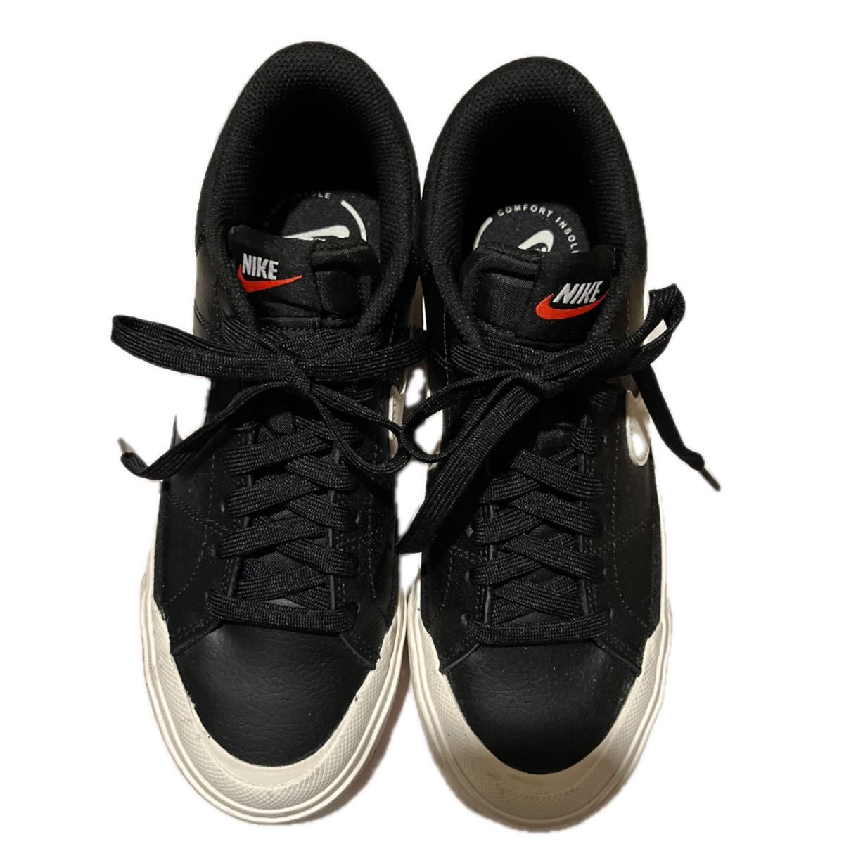 【NIKE】ナイキ W COURT LEGACY LIFT コート レガシー リフト WDM7590 001BLACK/SAIL