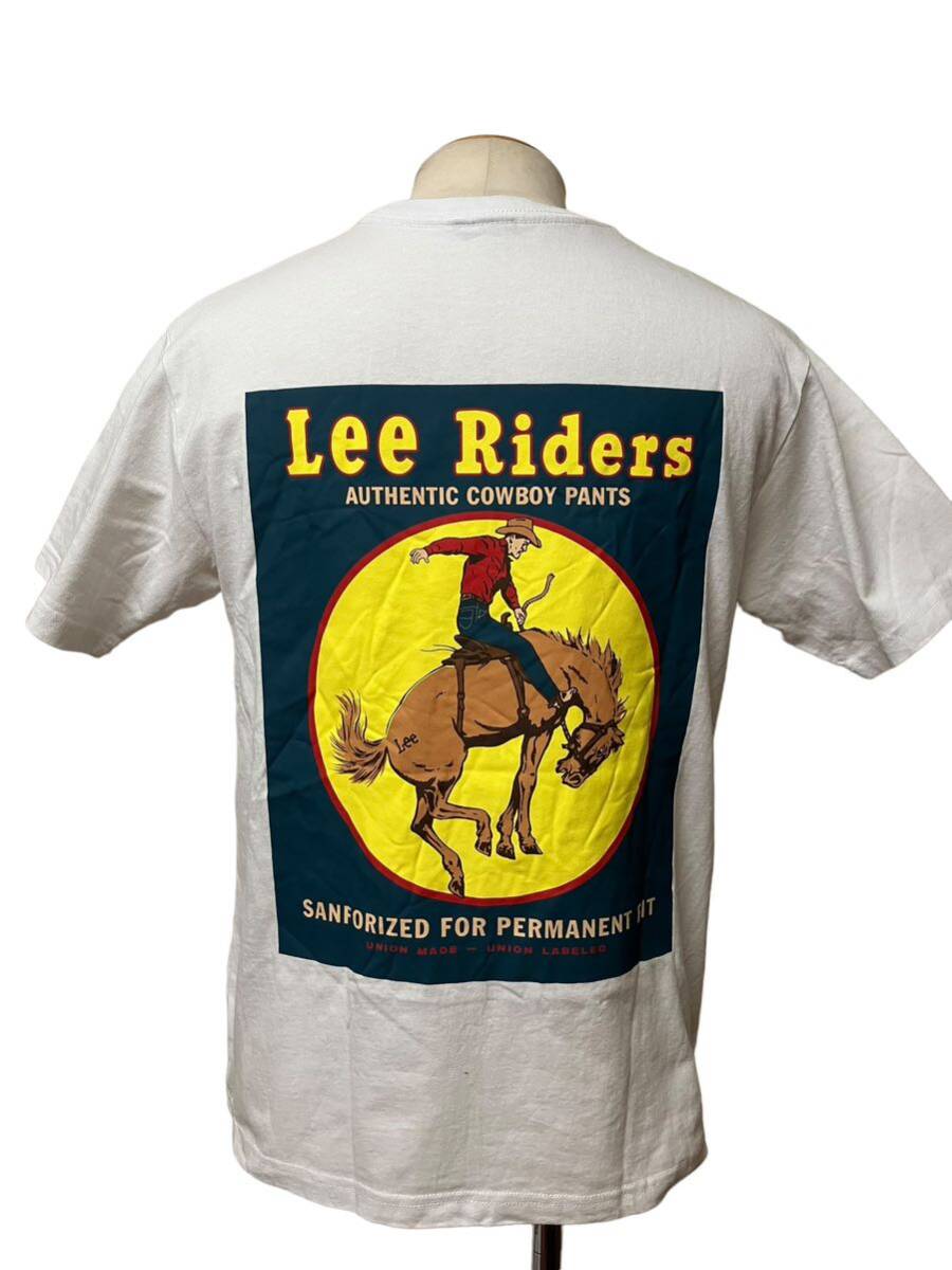 Lee Riders リー ライダース カウボーイ Tシャツ S 白 ホワイト オールドアド ビンテージ ヴィンテージ xpv_画像3