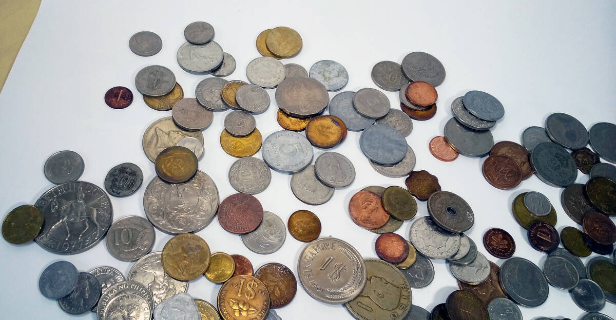 海外コイン　大量（重さ約1.1キロ分）_画像5