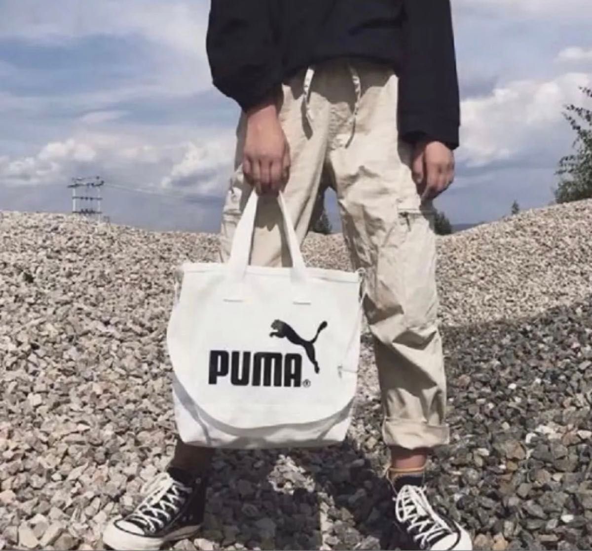 【プーマ/PUMA】 トートバッグ | スポーツ 即納 キャンバス 習い事 学生 エコバッグ トラベル