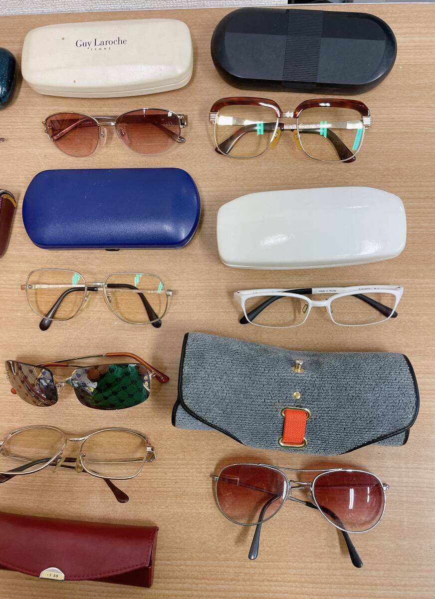 [ glasses sunglasses etc. 25 point together ] glasses case entering / glasses /guylaroche/zoff/mila schon/T65-220