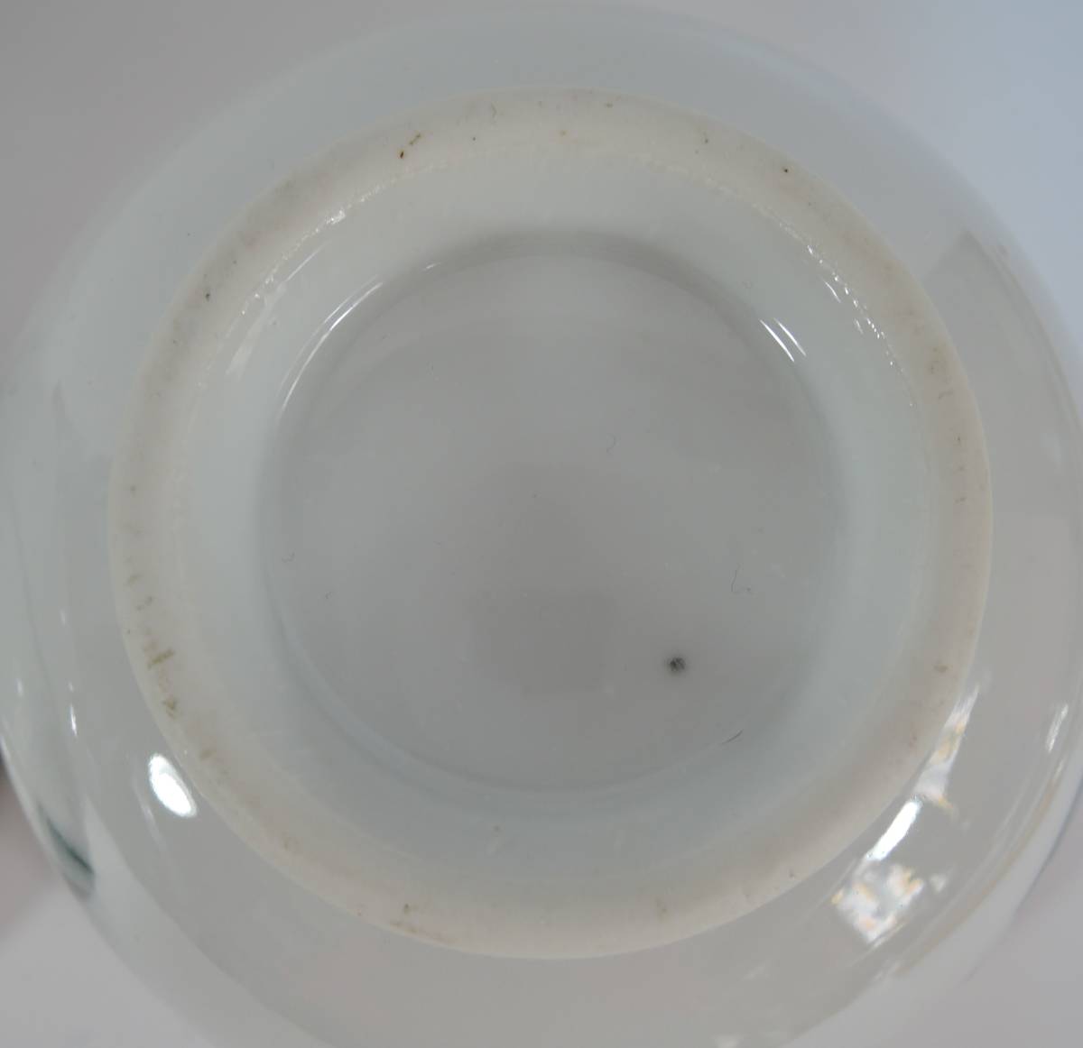 15H Showa Retro # porcelain bowl /.... hand .. pine 2 piece # used 