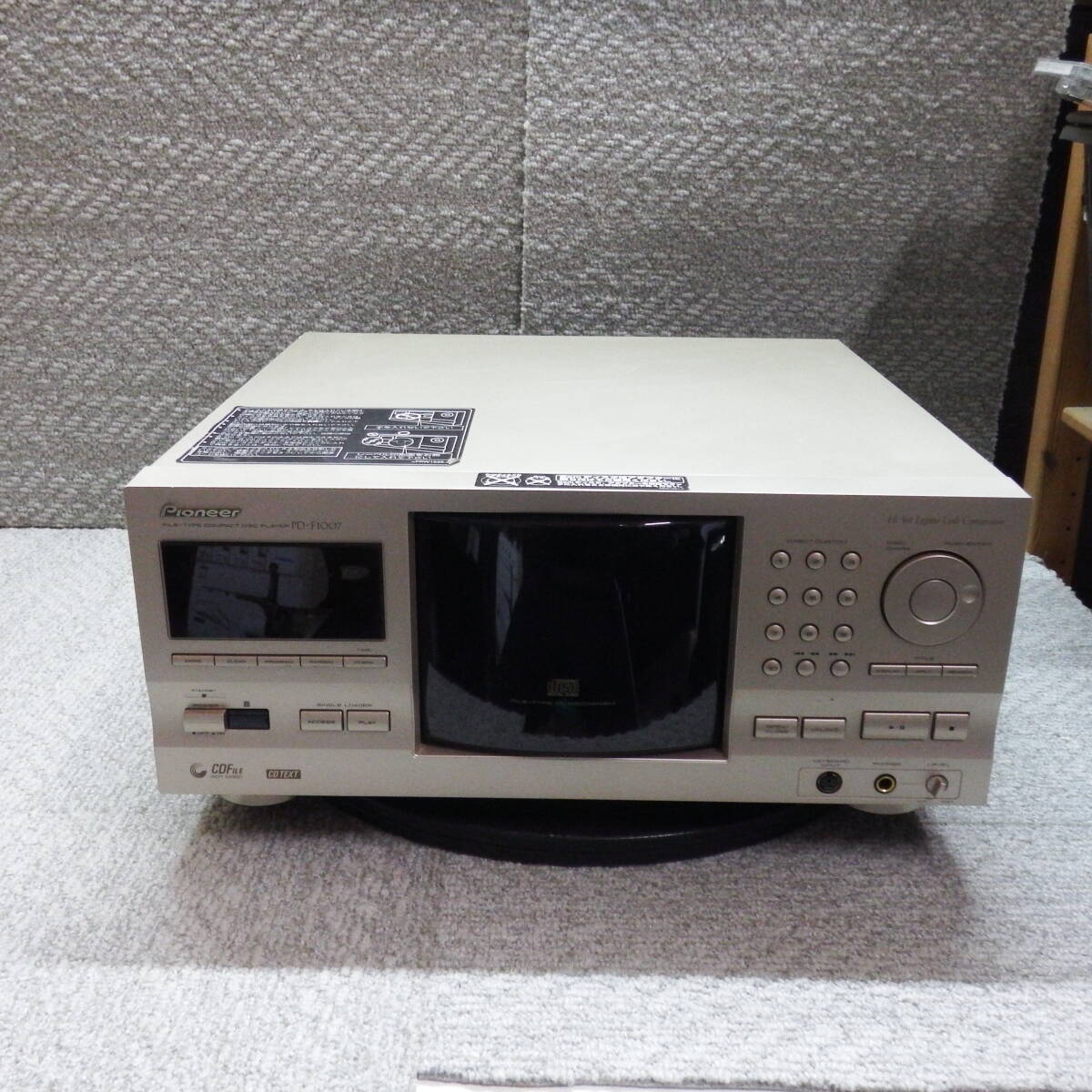 TA66 PIONEER パイオニア PD-F1007 CDチェンジャー オーディオ機器 （未確認）の画像1