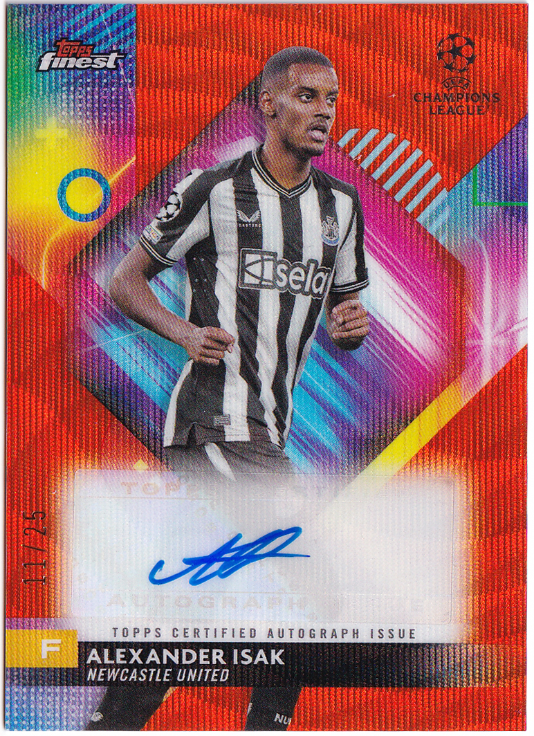 2023-24 Topps ISAK イサク 直筆サインカード 99シリ 2023-24 Topps ISAK イサク 直筆サインカード 99シリ