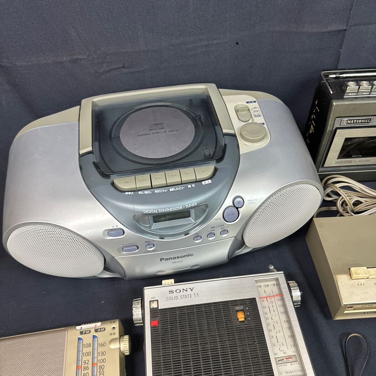 ◆⑩オーディオ機器 大量まとめ売り 映像機器 ラジカセ CDプレーヤー カセット ラジオ SONY ウォークマン CASIO カラーテレビ 167-19_画像6