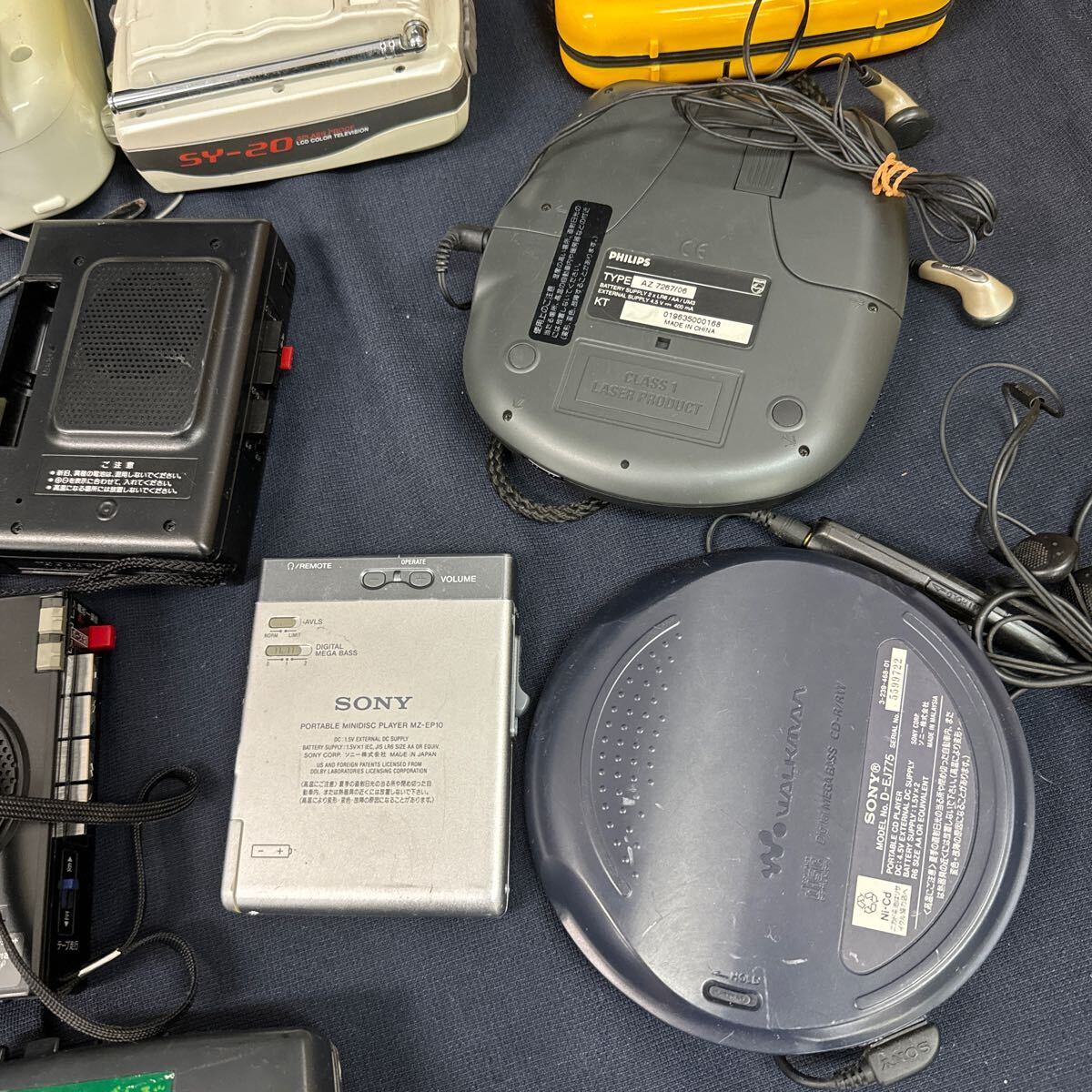 ◆⑬オーディオ機器 大量まとめ売り ラジカセ CDプレーヤー カセット ラジオ SONY ウォークマン national AIWA Panasonic 167-22_画像9