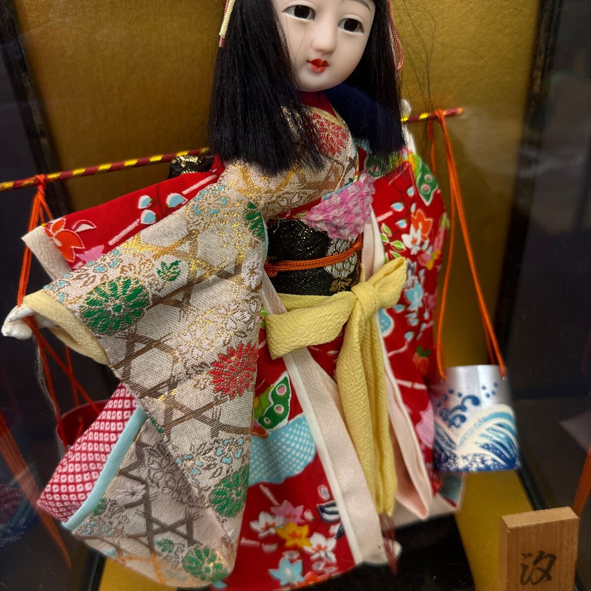 Yahoo!オークション - 中古 日本人形 汐汲 着物 女の子 Yahoo!オークション - 中古 日本人形 汐汲 着物 女の子