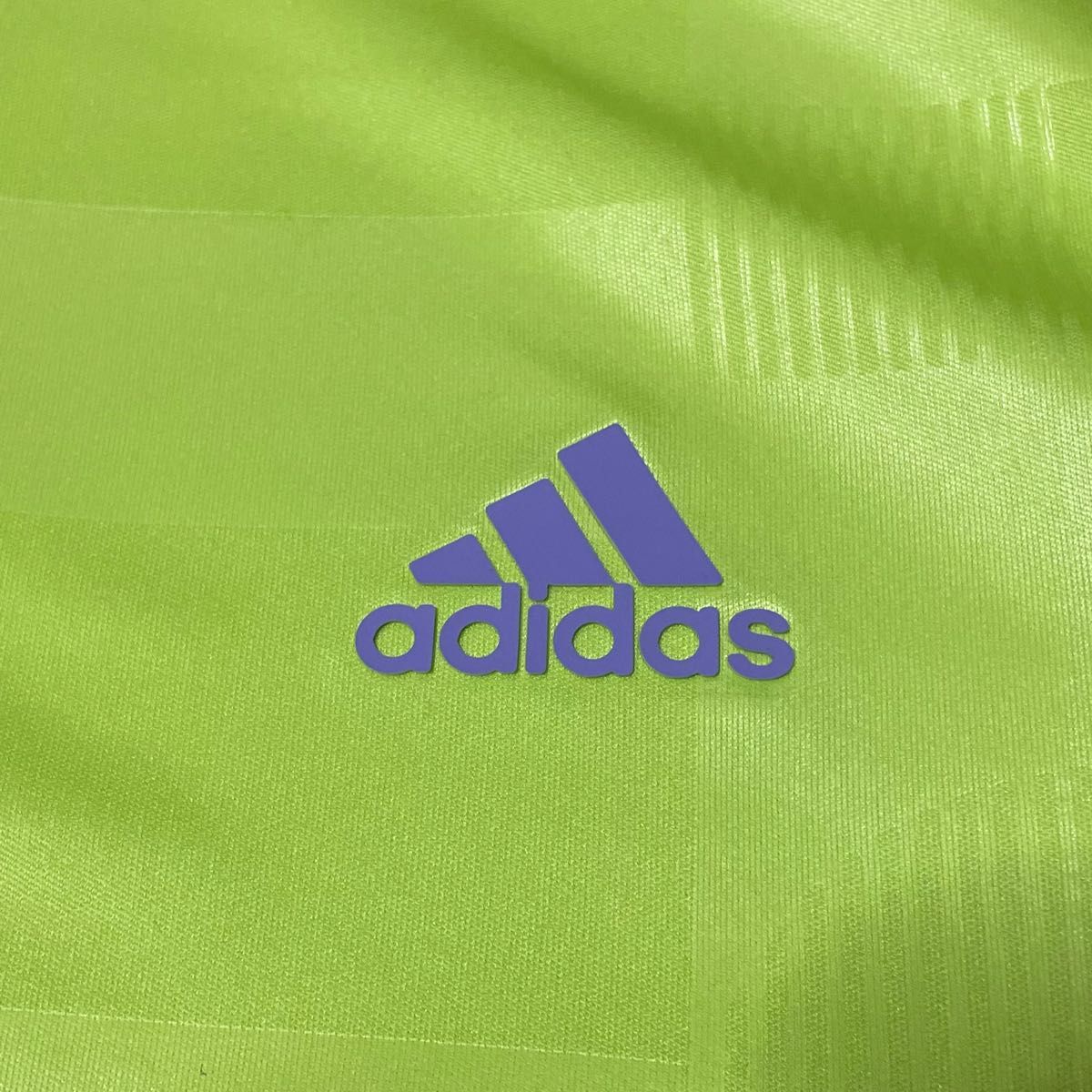 adidas GOLF ゴルフ 半袖ポロシャツ。ライムグリーン、サイズO(LL)。新品未使用です。夏ゴルフに如何でしょうか。