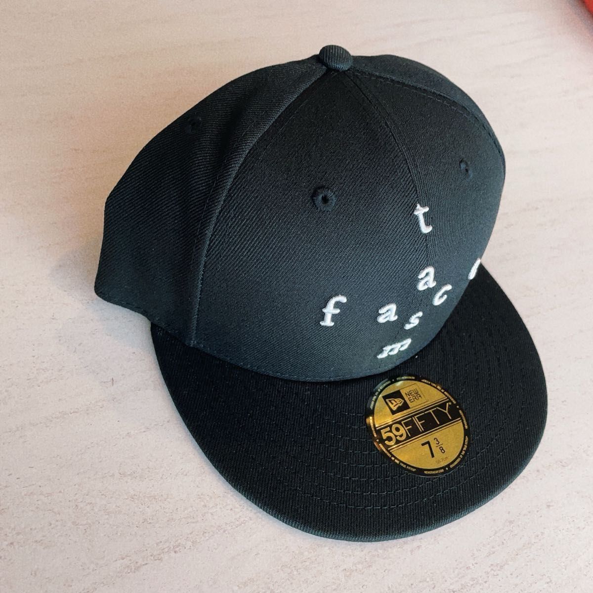 最終値下げ NEW ERA コラボ 59FIFTY FACETASM FW23ブラックシャークテイルアンダーバイザー 