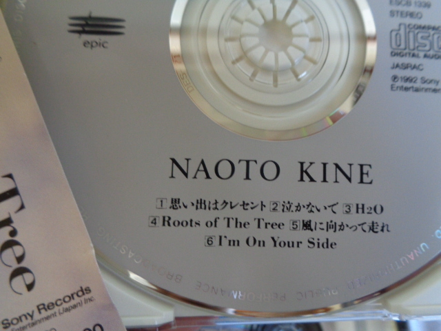 CD Kine Naoto -KINE NAOTO-/5 листов совместно /RUNNING ON*The Beginning Place*REMEMBER ME?*ROOTS OF THE TREE* др. / все товар с лентой * прекрасный товар /
