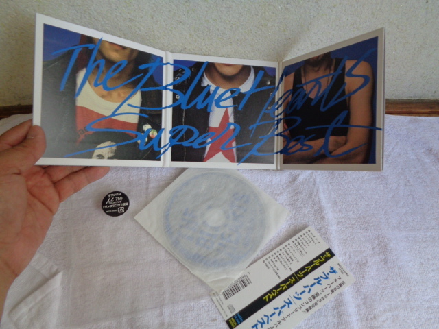 CD THE BLUE HEARTS-ザ・ブルーハーツ/SUPER BEST-スーパーベスト/帯付美品/_画像2
