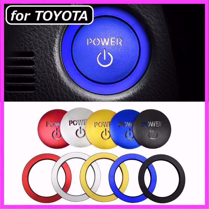 ◇送料無料◇TOYOTA◇POWER◇エンジンスタートボタンカバー◇ブラック◇トヨタ◇ステッカー◇