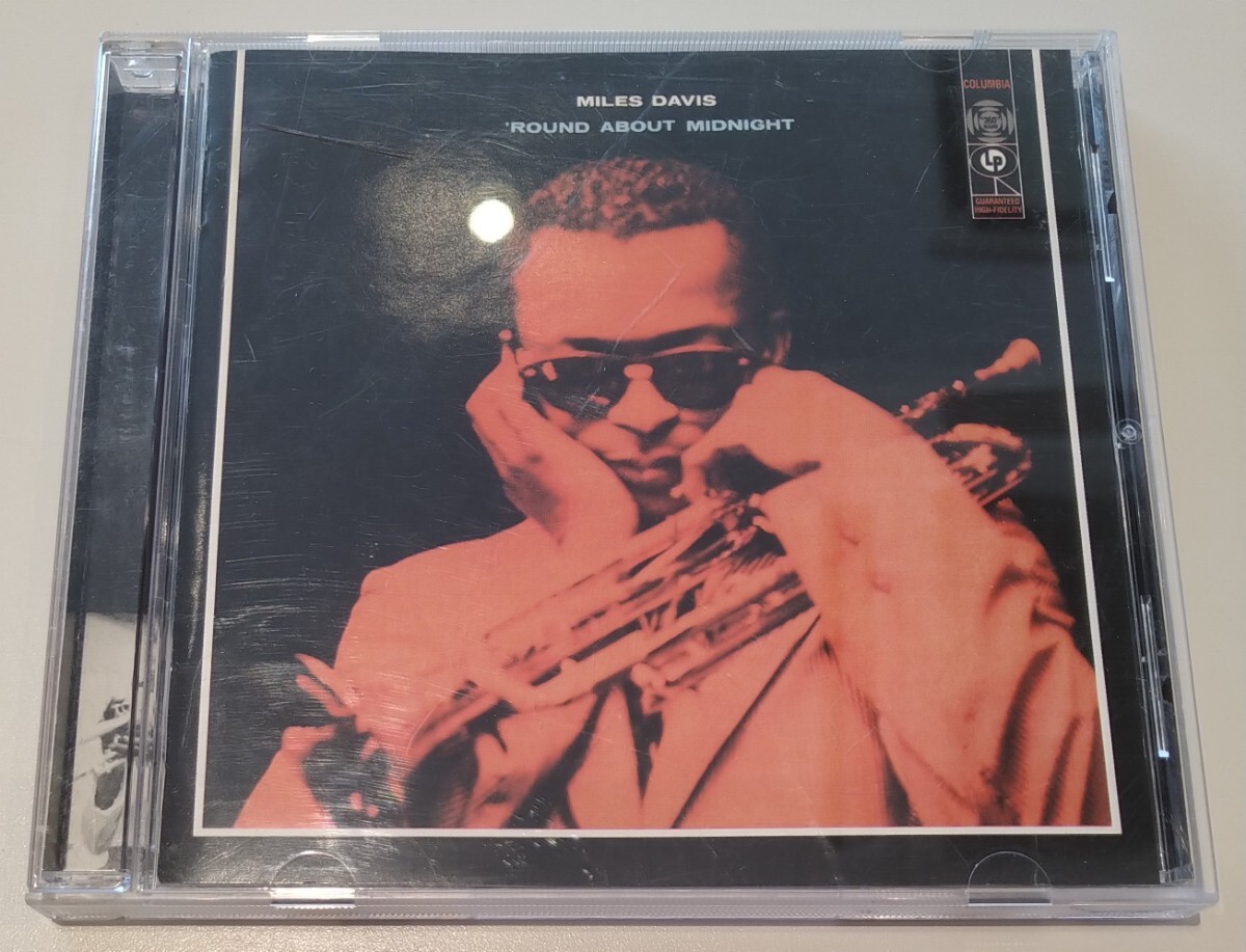 MILES DAVIS ROUND ABOUT MIDNIGHT 旧規格リマスター輸入盤中古CD マイルス・デイビス ラウンド・アバウト・ミッドナイト john coltrane_画像1