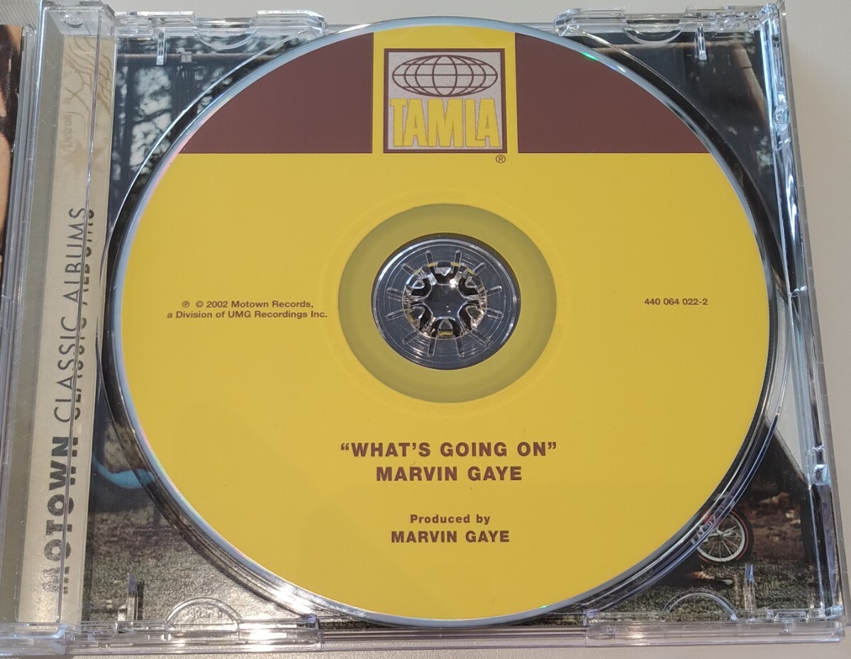 Marvin Gaye WHAT'S GOING ON 旧規格リマスター輸入盤中古CD マービン ゲイ ホワッツ・ゴーイン・オン マーヴィン ボートラ収録 4400640222_画像3