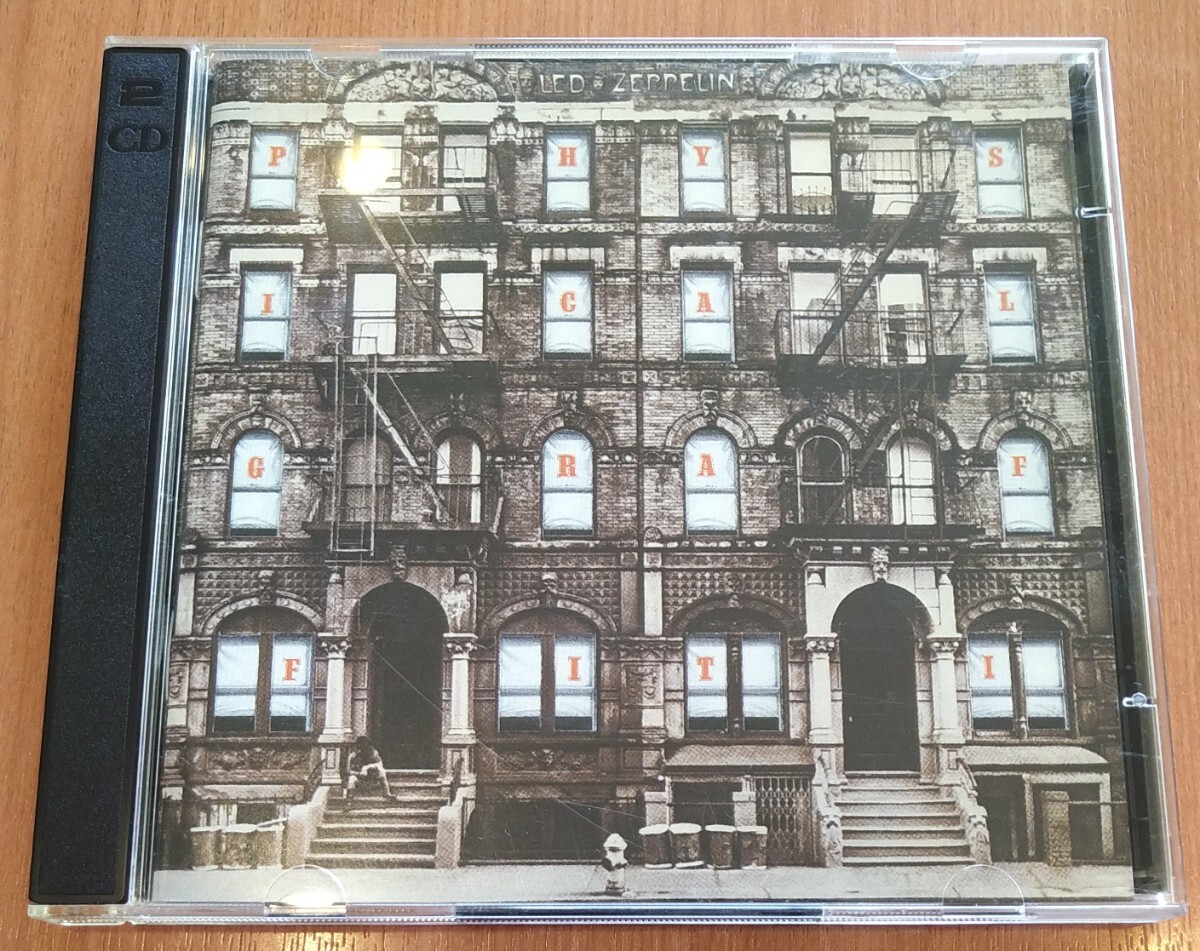 led zeppelin physical graffiti 旧規格リマスタ輸入盤2枚組中古CD レッド・ツェッペリン フィジカル・グラフィティ jimmy page 92442-2_画像1