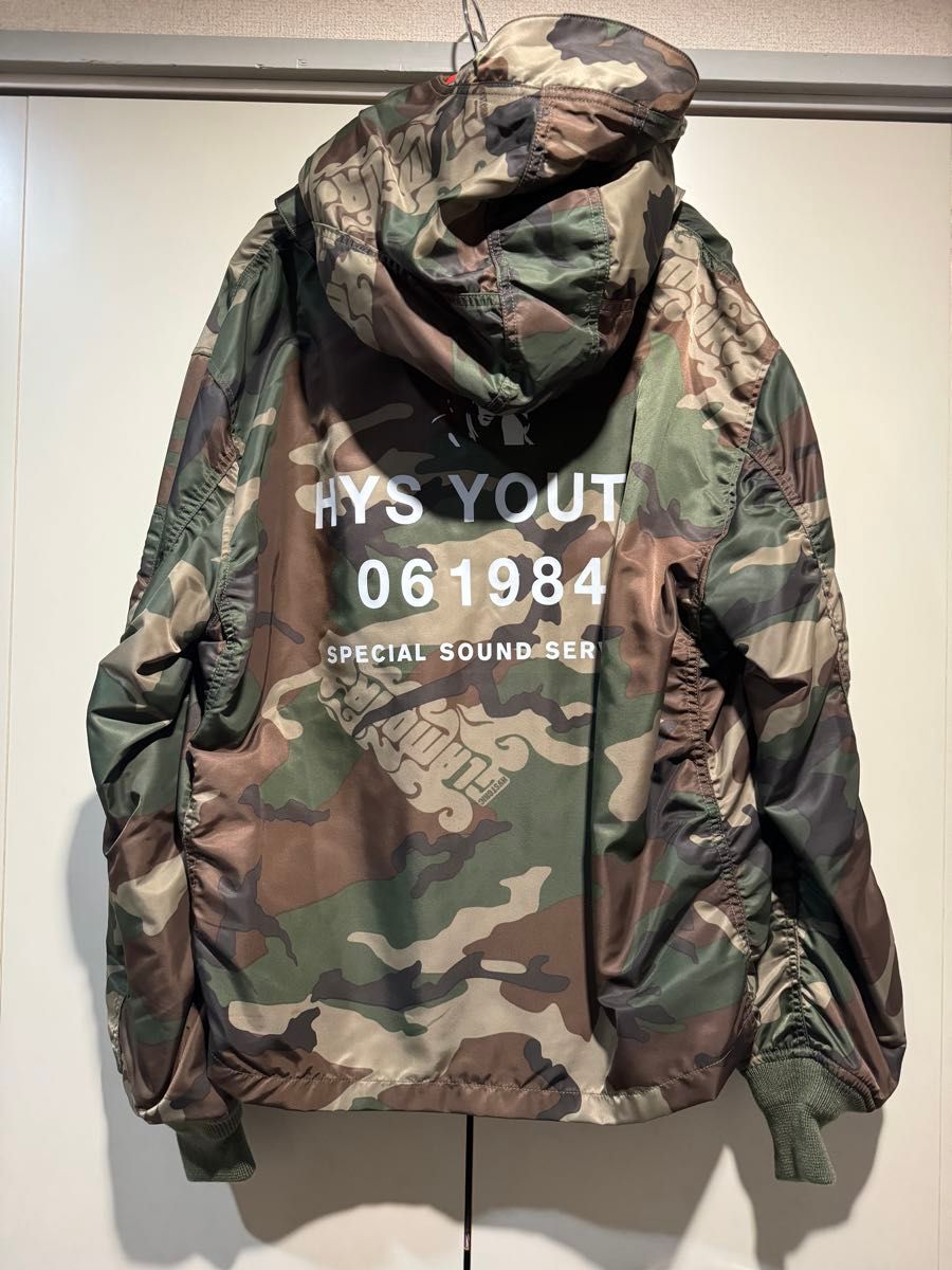 ヒステリックグラマー HYS A-1 フロートジャケット 定価66,000円 HYS YOUTH A-1 フロートジャケット