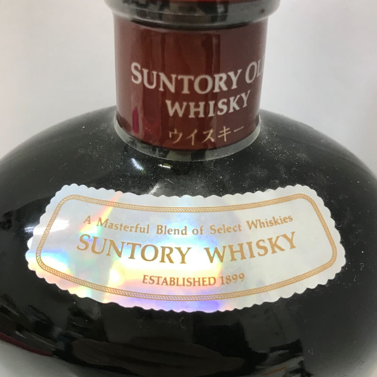 35607 0505Y 未開栓保管品 SUNTORY OLD WHISKY サントリー オールド ウイスキー 750mlの画像3