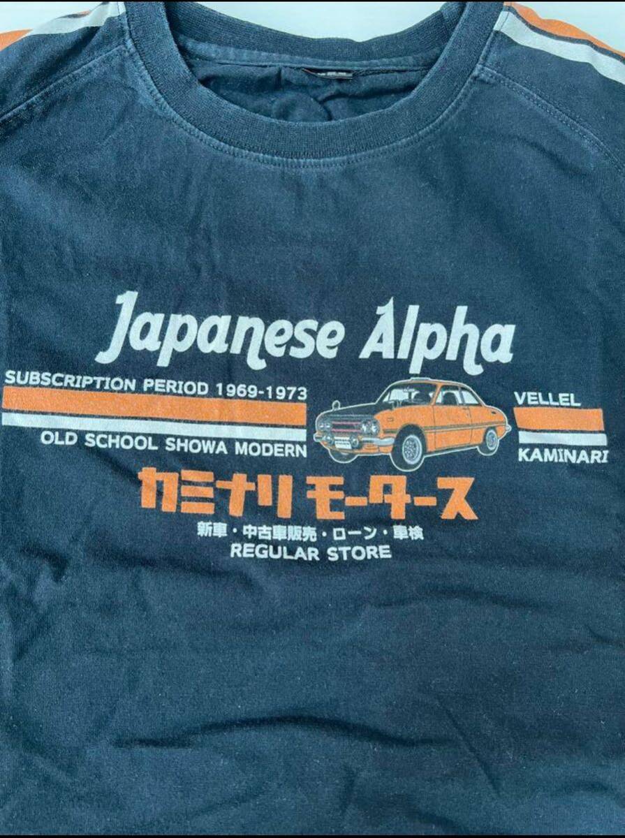 カミナリモータース　ベレットGT-R半袖Tシャツ大排気量（L）サイズ_画像3