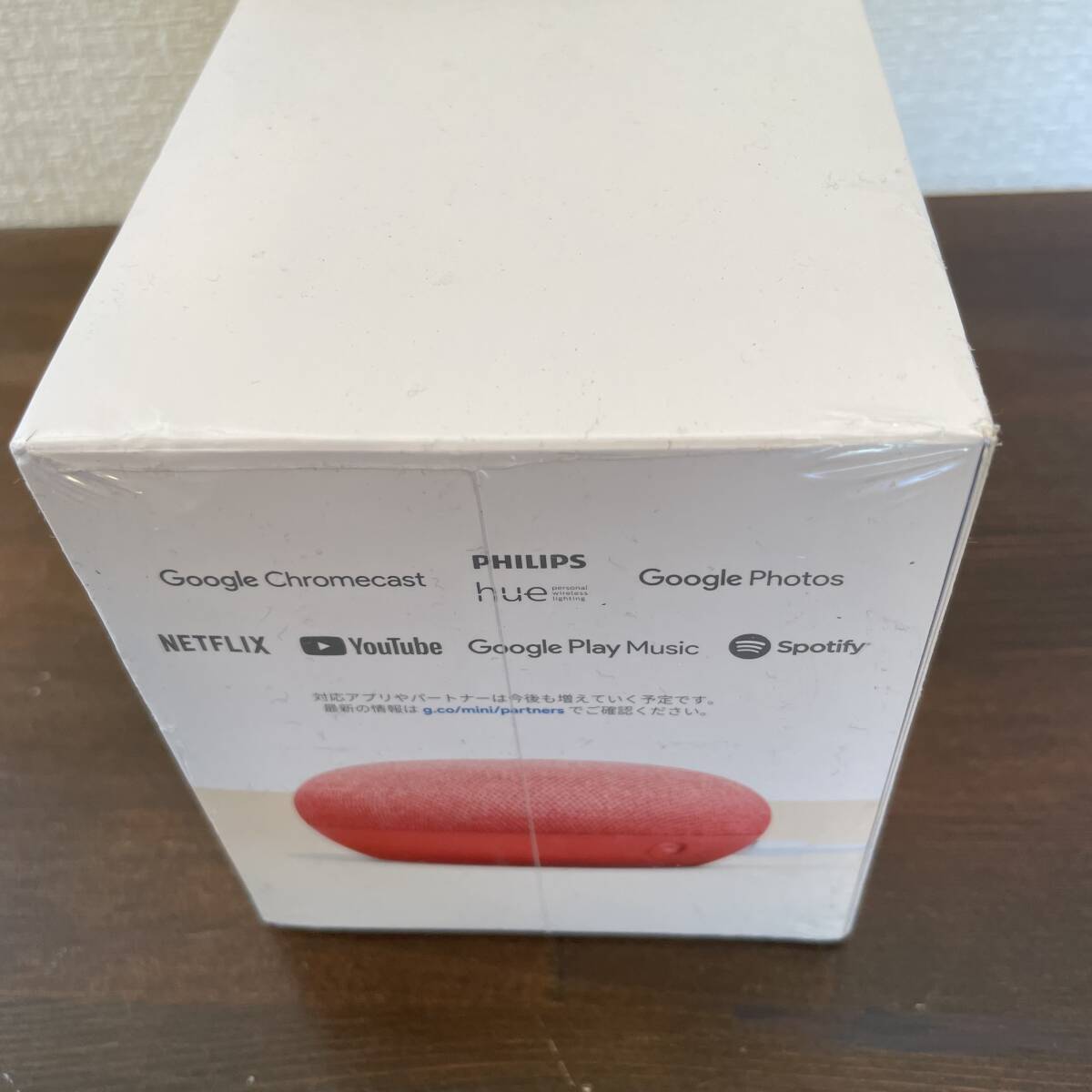 【未使用】Google Home Mini （コーラル）Google Home ファミリー製品GA00217-JP_画像2