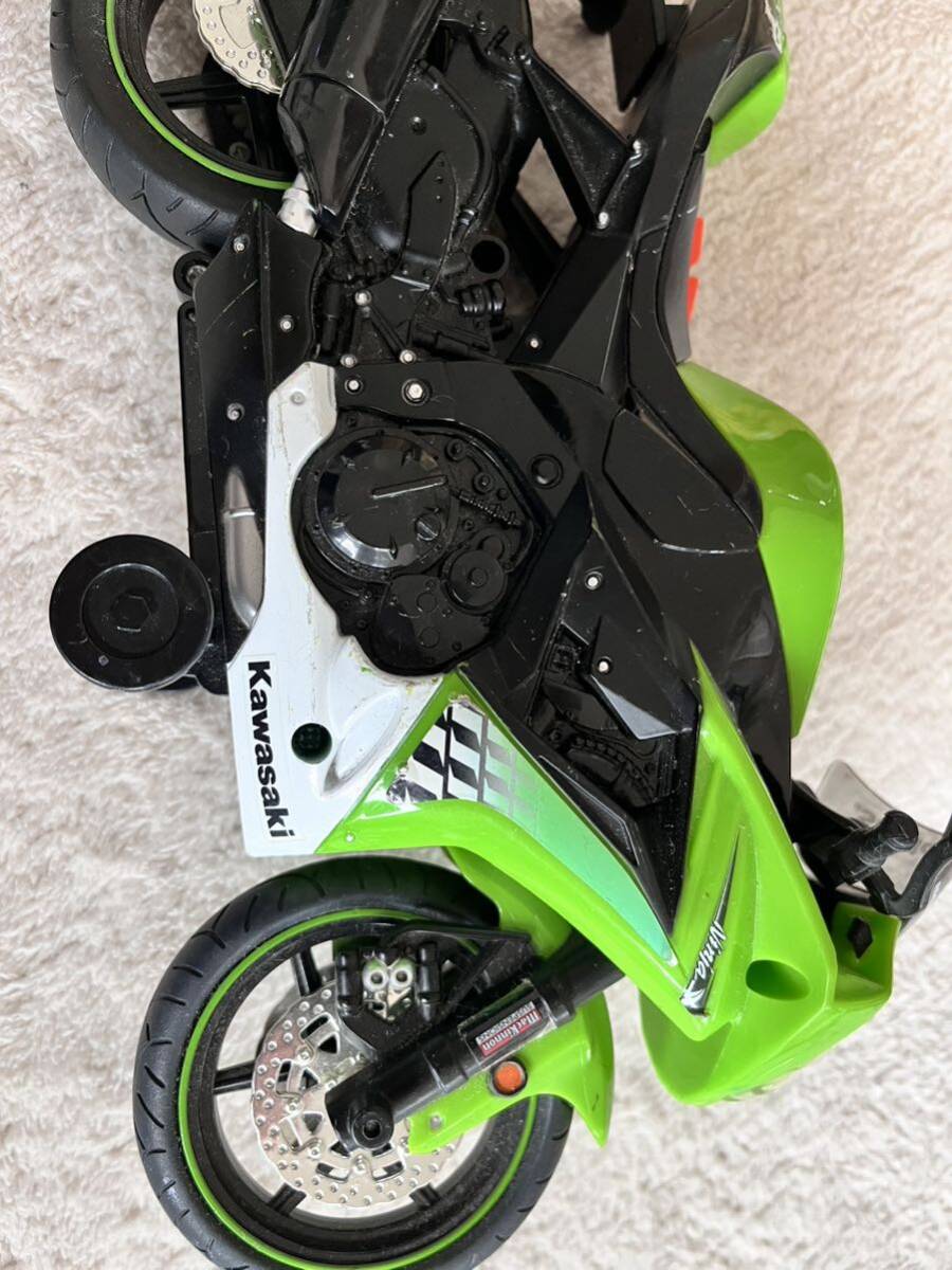 Kawasaki バイク おもちゃ　カワサキ　ジャンク品_画像8