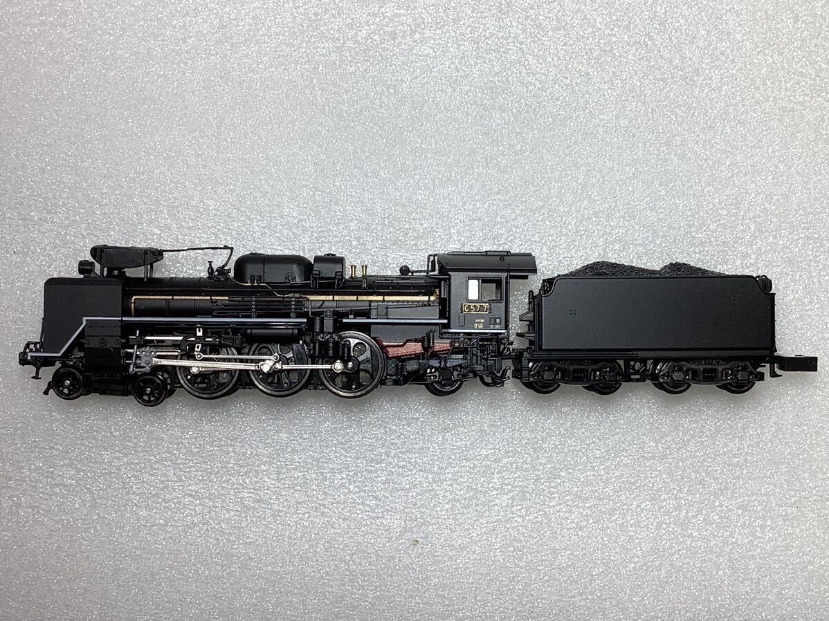 【新品未使用】(N)KATO京都駅店特製品 蒸気機関車 C57形7号機 紀伊田辺機関区_画像4