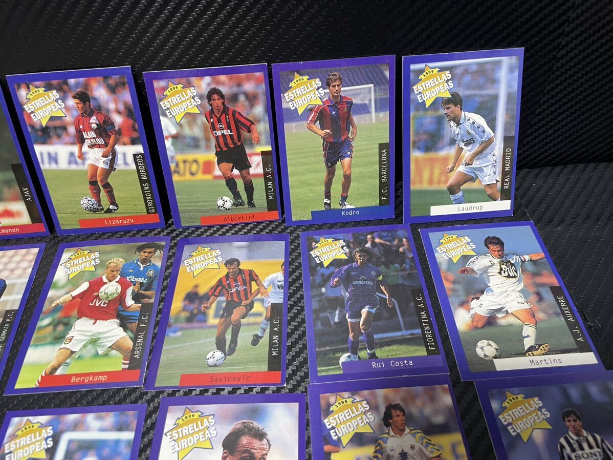 ESTRELLAS EUROPEAS panini calcio 1996 soccer football サッカー　パニーニ　カルチョ　カード　cards _画像4