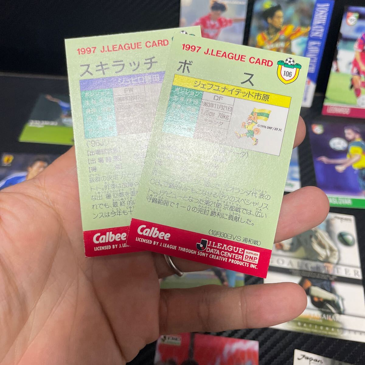 panini soccer football cards パニーニ　サッカー　カード　Jリーグカード　カルビー　calbee_画像9