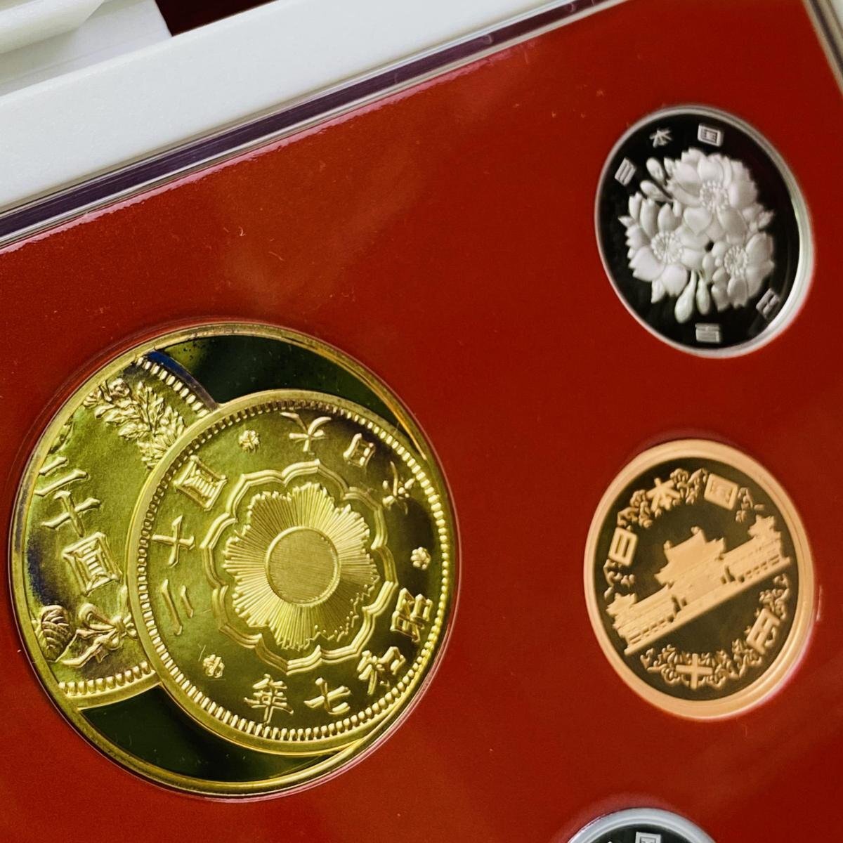 2006年(平成18年) 幻の金貨 メモリアル 記念 プルーフ 貨幣セット 額面合計666円 銀約20g 美品 硬貨未使用 造幣局 同梱可の画像3