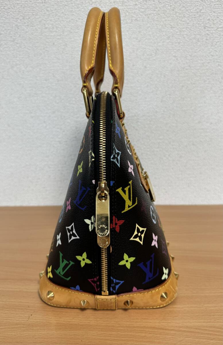 LOUIS VUITTON アルマモノグラムハンドバッグ_画像4