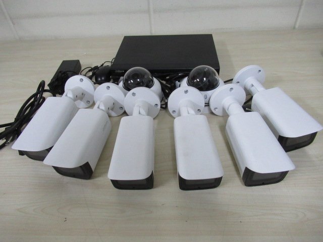  recorder * security camera 8 pcs. set DH-XVR5108H-4KL-X-8P/HDCVI camera×8 (@01)