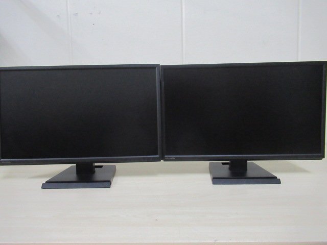 2台セット IO DATA LCD-MF226XDB 21,5インチ液晶モニター アイオーデータ (048)_画像1