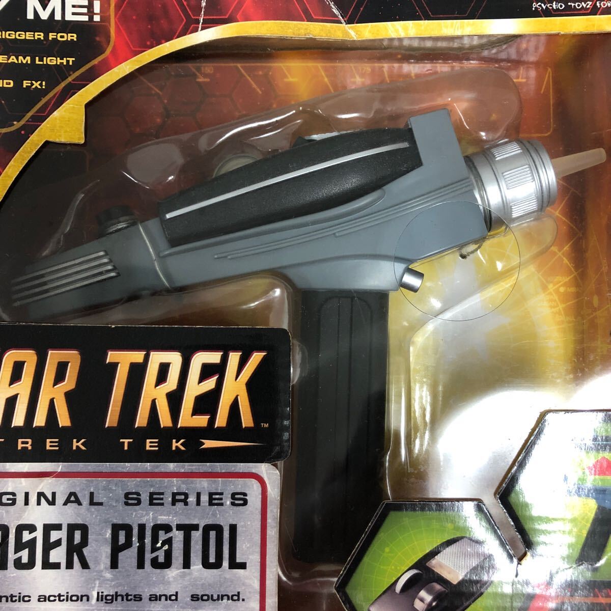 33F5201STAR TREK Star Trek Phaser ружье retro подлинная вещь игрушка фигурка ART.SYLUM TREKTEK оригинал серии phaserpistol