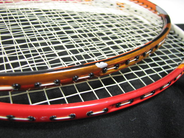 バドミントン ラケット 中古2本 ヨネックス アークセイバー YONEX ARCSABER 5DX 3UG5/モア MMOR JP AIR POWER 1900 5UG5_画像8