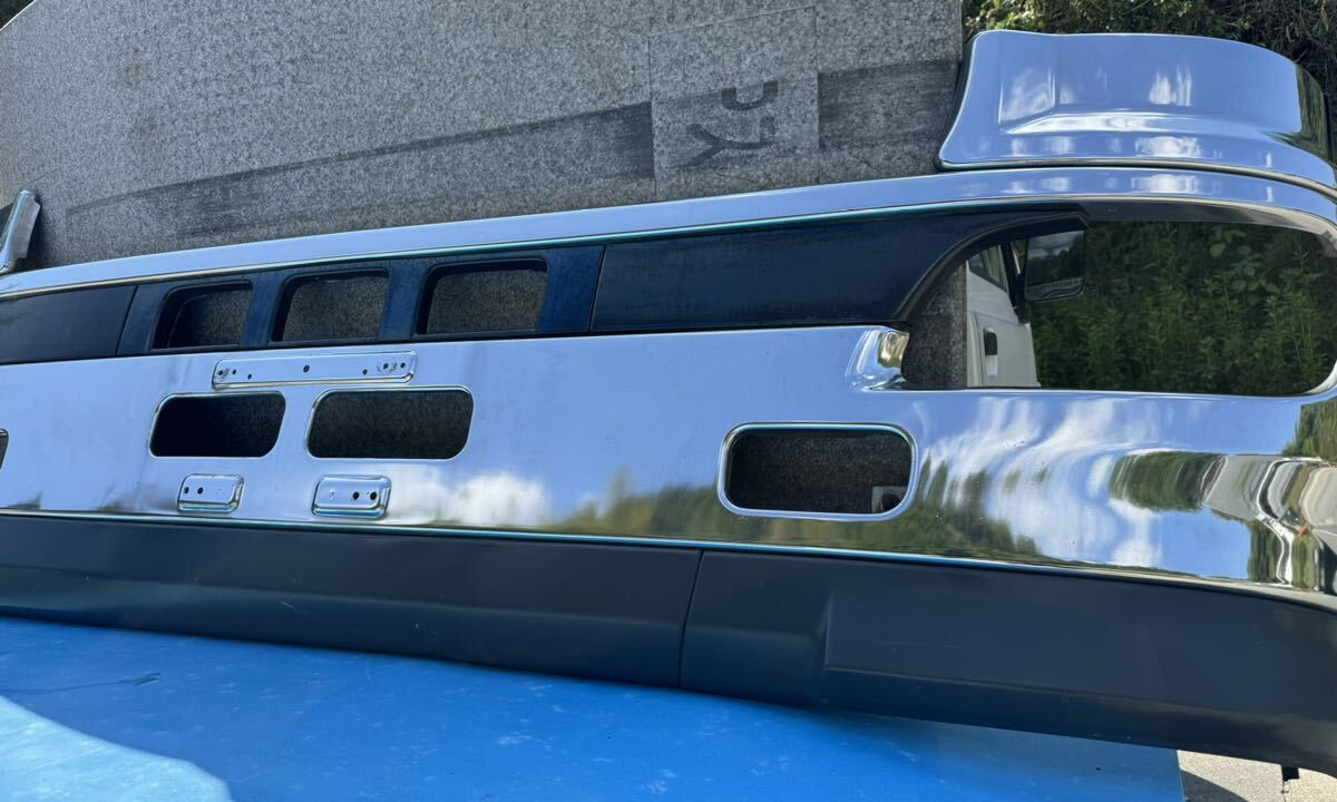 1 иен ~ Grand Profia металлизированный бампер воздушный петля saec детали демонстрационный рузовик ремонт детали предварительный сопутствующие товары 