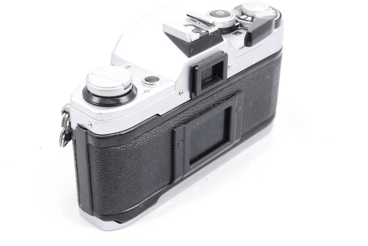 【シャッター鳴き無し】★キャノン・モルトプレーン新品交換済★ Canon AE-1 SLR Film Camera silver 本体のみ #0506_画像3