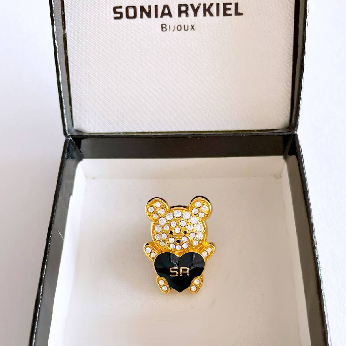 #e1 即決 SONIA RYKIEL ソニアリキエル ブローチ ピンブローチ ベア クマ くま_画像3