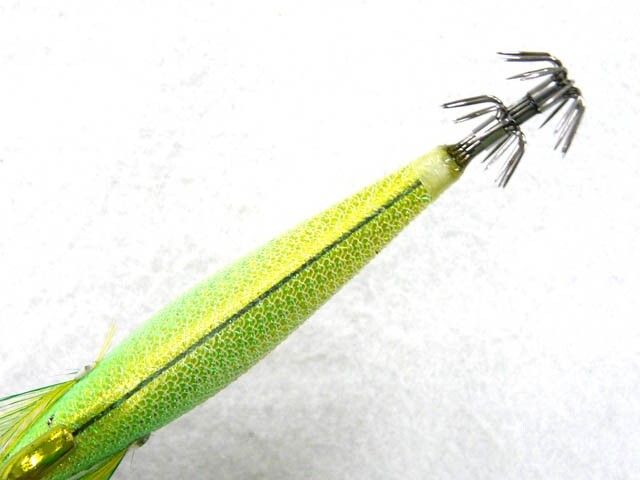 ダイワ(DAIWA) エメラルダス(Emeraldas)　ボート2 3.5号30g #4金ホロ-チャートグリーンイエロー ダートアクション 仮面シンカー エギング_画像3