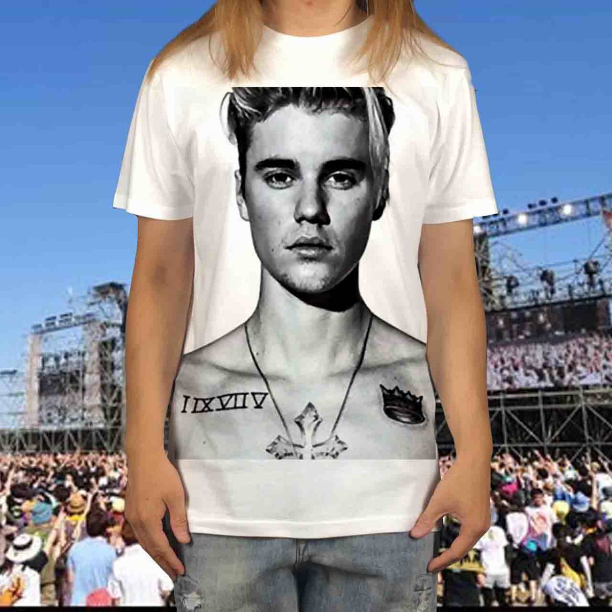 即発送可能 M S Tシャツ シンガー Youtube タトゥー ビーバー ジャスティン プリント ビッグ 新品 L 対応 パーカー ロンt Xxl 5xl サイズ オーバー Xl Tシャツ Coca Lu