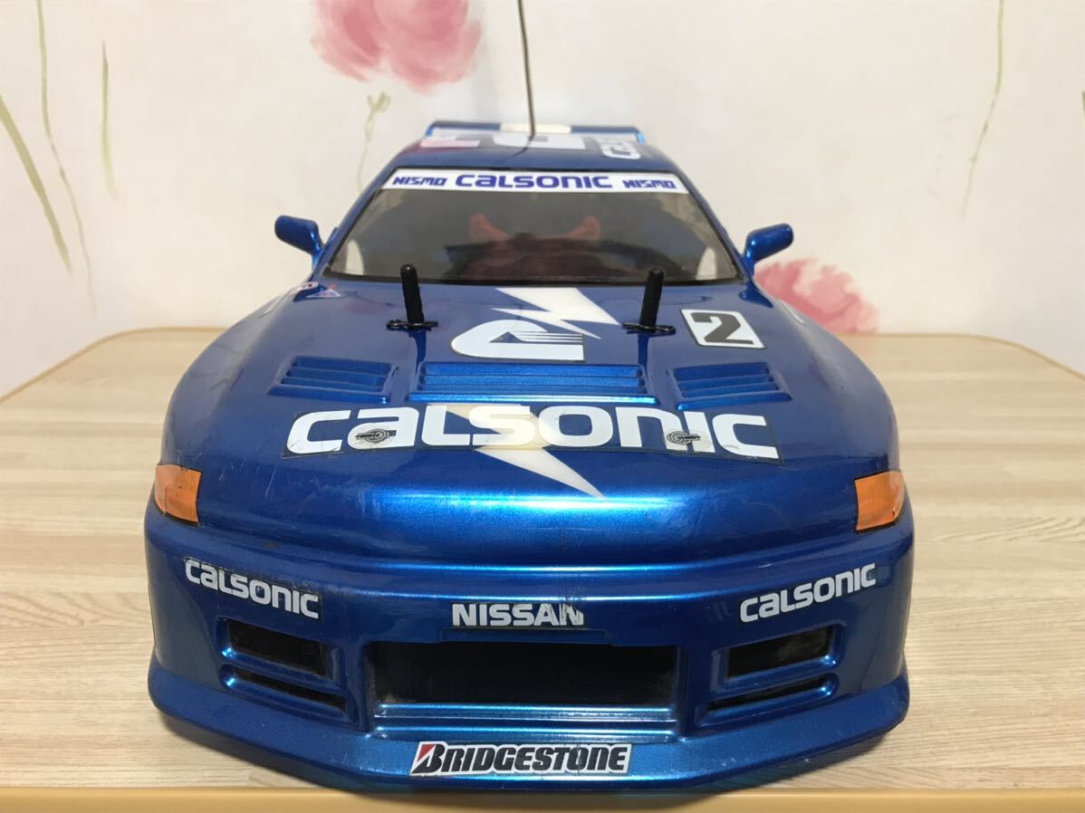 送料無料 1/10 日産 スカイライン GT-R N3 R32 カルソニック レーシングカー タミヤ ラジコン車体 CROSS RACING SKYLINE CALSONIC TAMIYA