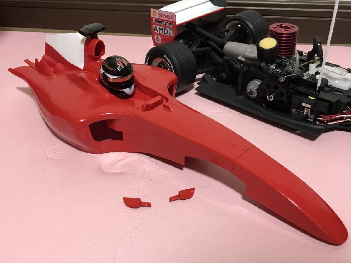 送料無料 未走行 1/8 当時物 京商 フェラーリ F2004 フォー 送料無料 未走行 1/8 当時物 京商 フェラーリ F2004 フォー