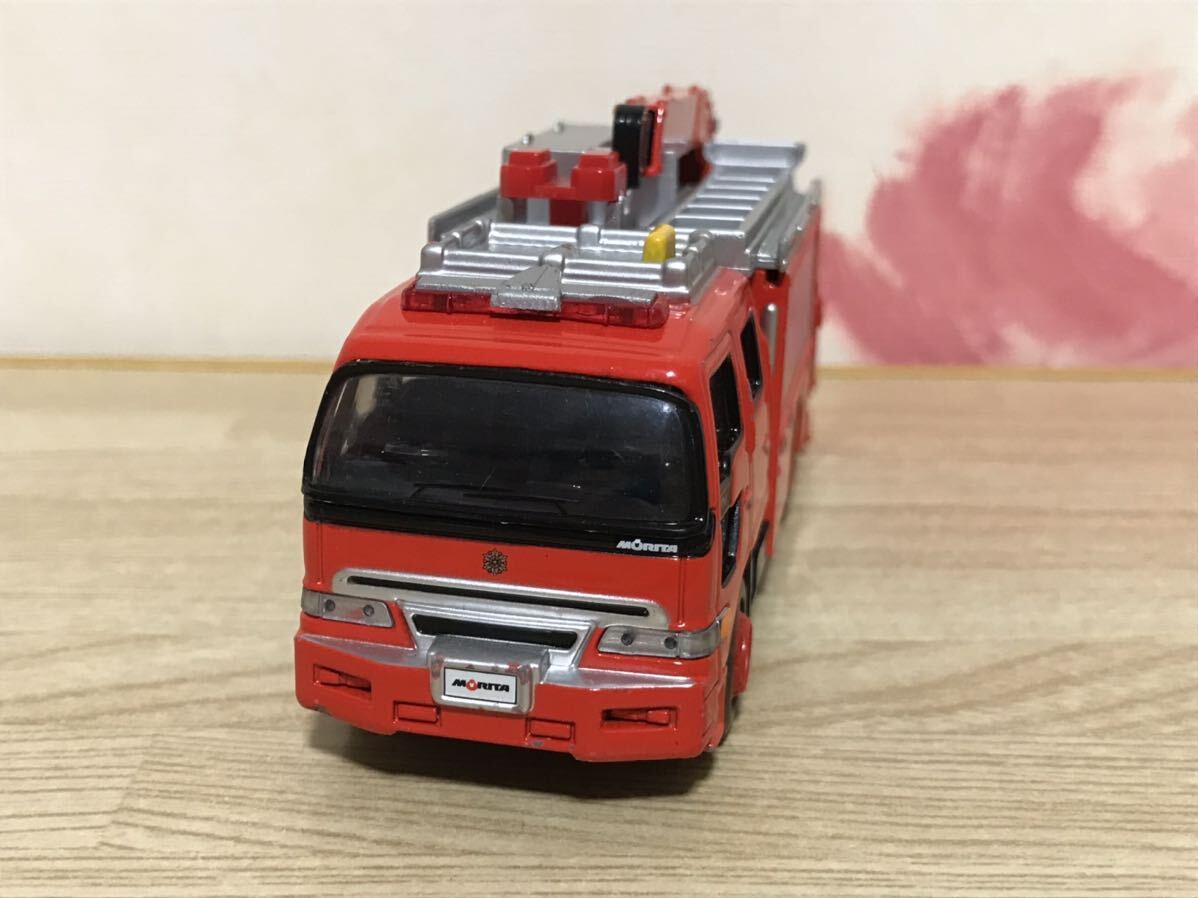 送料無料 1/64 モリタ 消防工作車 トラック ミニカー ダイヤ 送料無料 1/64 モリタ 消防工作車 トラック ミニカー ダイヤ